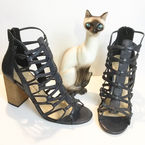 Chinese Laundry Shoes - Chinese Laundry black caged sandals NIB